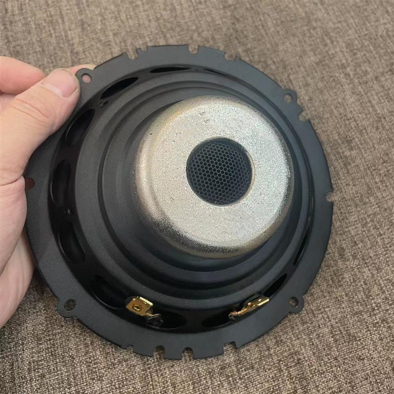 德国6.5寸橡皮边中低音喇叭汽车喇叭车载音响改装大音圈扬声器