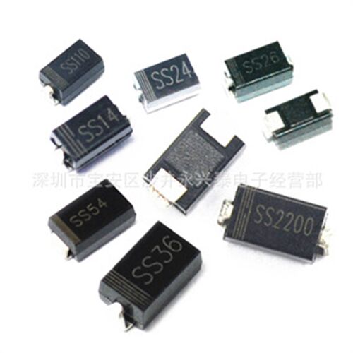 二极管 ES2D SMA封装 SF24 DO-214AC 2A 600V 贴片超快恢复二极管