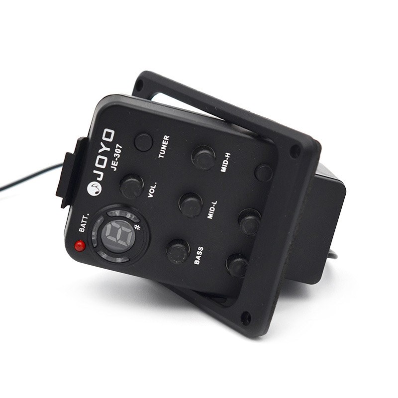 JOYO JE-306 307 带校音功能5段EQ 504木吉他拾音器效音器调音器