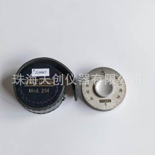 德国erichsen仪力信234R/II湿膜测厚仪湿膜轮50μm不锈钢湿膜轮规