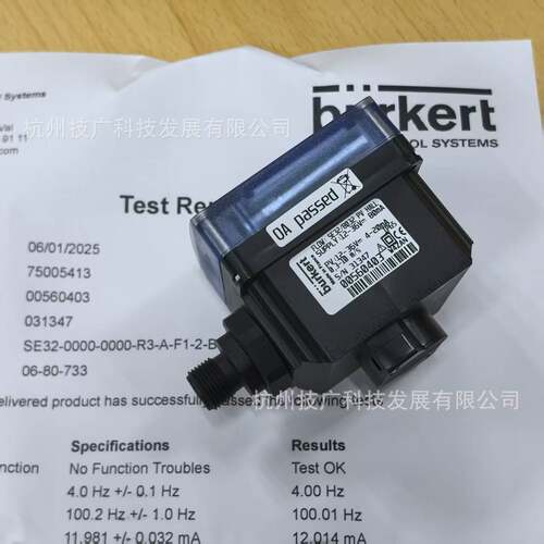 宝德burkertSE32/8032 00560403 宝帝涡轮流量计560403 12-36V