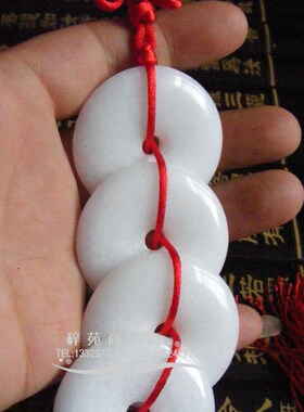 大号汉白玉八白玉葫芦挂件家居饰品厕所厨房卧室挂饰