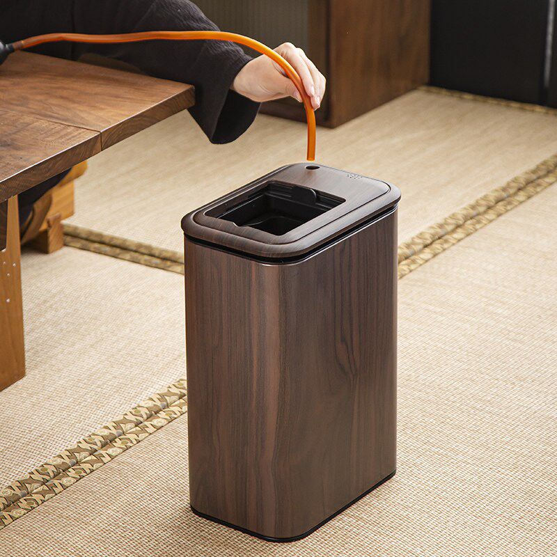 智能茶渣桶茶水桶废水桶茶桶免倒茶水过滤器茶叶垃圾桶茶台专用