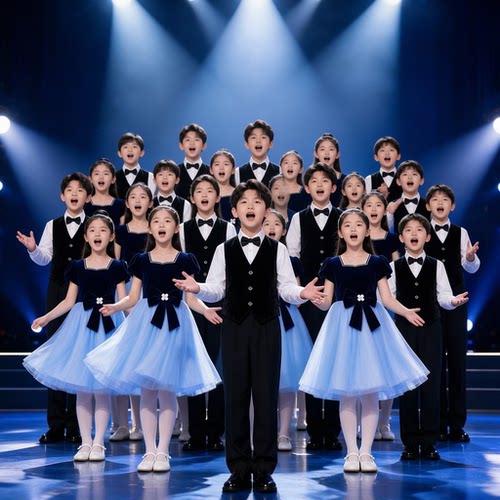 国庆中小学生合唱朗诵演出服