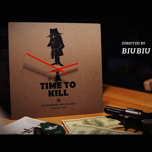 Steppyplus「A TIME TO KILL」时钟挂墙摆件 现代简约 挂钟 创意