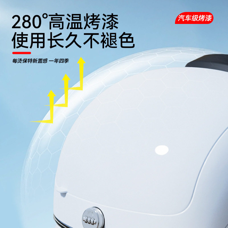 电动车后备箱通用雅迪爱玛台铃适用本田储物125踏板摩托车后尾箱图片