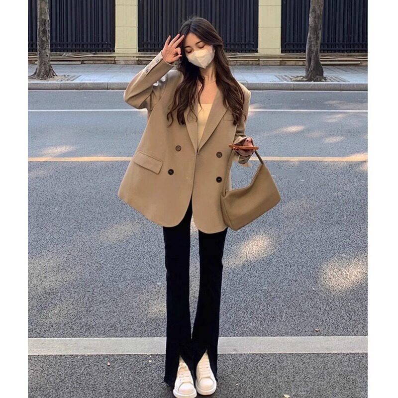 高级感小西装外套女2025