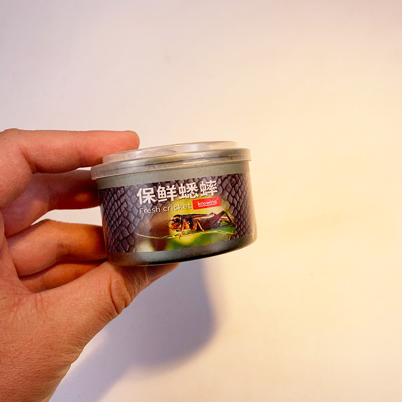 诺茵爬宠保鲜昆虫面包虫蛐蛐蟋蟀罐头鬃狮肉食蜥蜴蛇半水龟昆虫粮图片