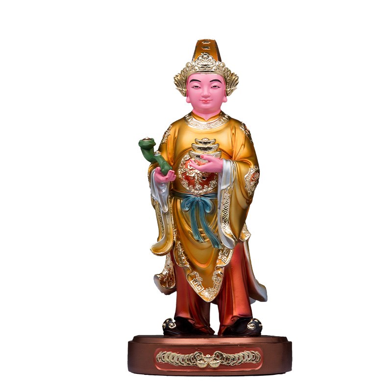 金钱伯神像玻璃钢马来西亚钱伯公阴差三爷伯阴神地府玄关人物摆件