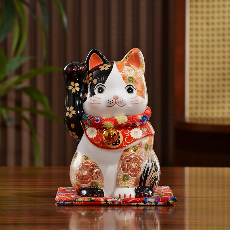 日式招财猫开业礼品装饰摆件店铺生意兴隆家具客厅摆件生日礼物