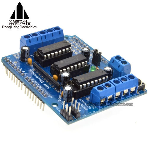 电机驱动扩展板 L293D 马达驱动模块 motor shield 马达板