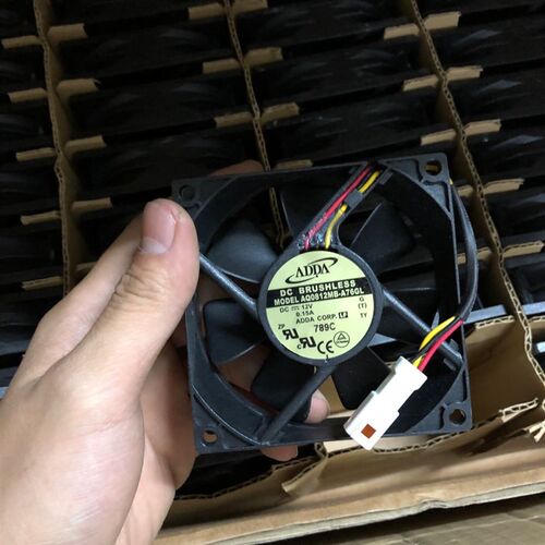 全新正品ADDA AQ0812MB-A76GL 8025 12V 0.15A 静音防水散热风扇