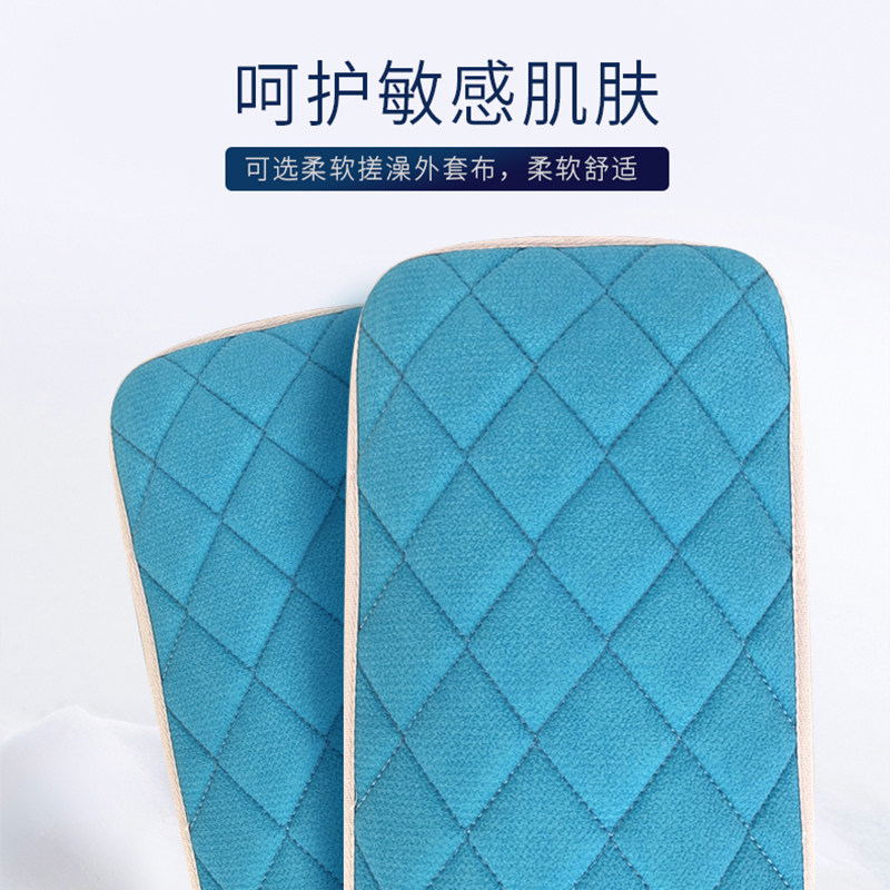贴墙搓背神器洗澡搓澡后背搓背巾长条搓泥拉背擦背懒人强力不求人