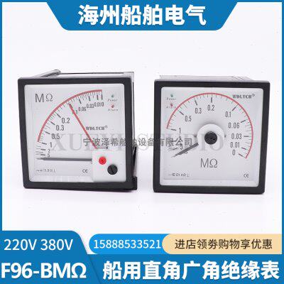 F96-BMΩ直角绝缘表兆欧表Q96-MΩA交流电网绝缘电阻监测广角F72