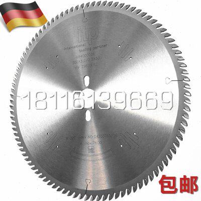 德国蓝帜LEITZ木工精密推台锯裁板锯专用合金锯片12寸300/72/96齿