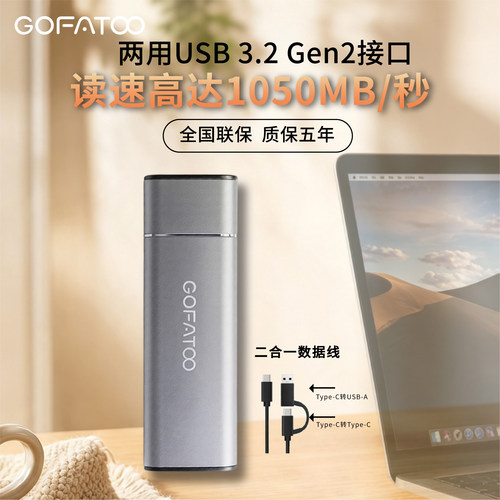 歌梵图移动存储固态硬盘便携pssd