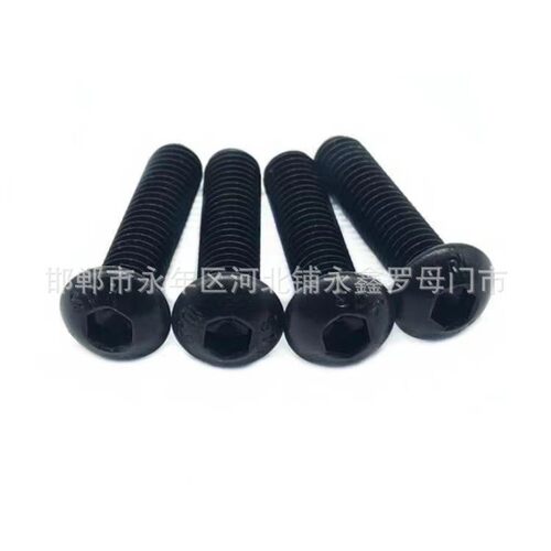 M4*8*10*12*16*20*25*30*45*50盘头内六角蘑菇头螺钉ISO7380螺钉