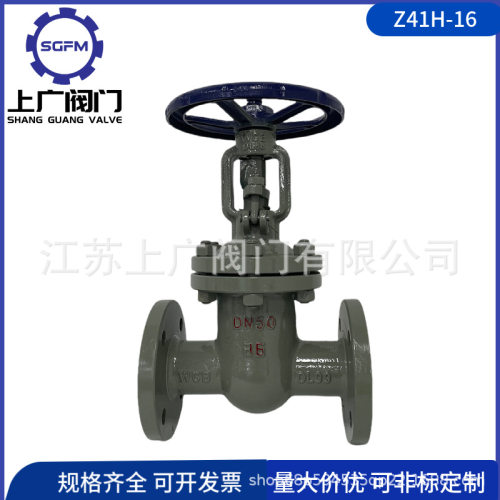 Z41H-16C手动闸阀 化工部铸钢法兰闸阀 HGT20592导热油闸阀