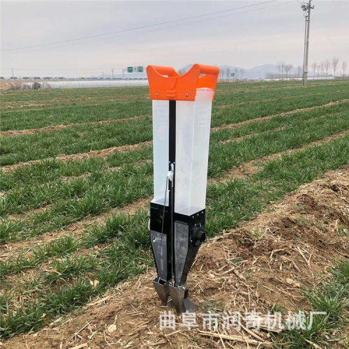 家用大豆花生玉米播种农具手动农用点播器加厚手提式点播工具
