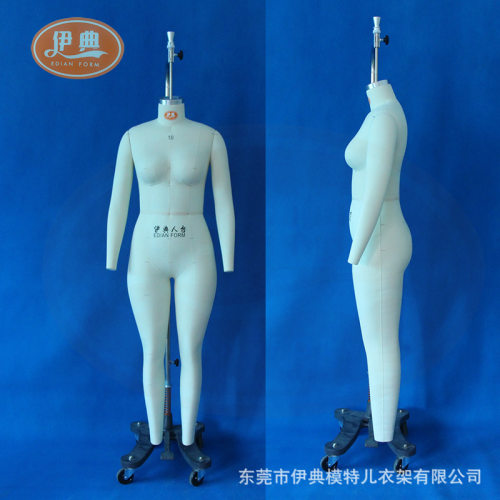 亚马逊跨境服装欧美版型8/10立裁人台 跨境电商服装打版试衣模特