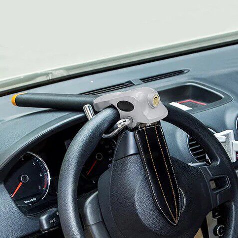 High-Visibility Steering Wheel Lock