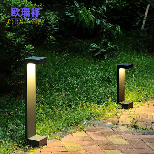 户外草坪灯 led公园草地别墅庭院现代简约花园中式欧式景观插地灯