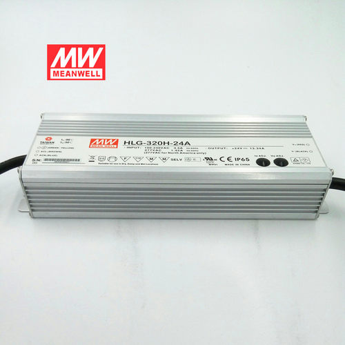 台湾明纬HLG-320H-24A 320W 24V13.34A电流可调型LED电源