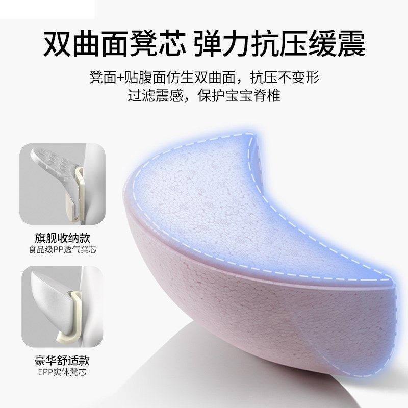 布兜妈妈婴儿腰凳夏季透气宝宝坐凳护腰前抱式四季背带抱娃神器小