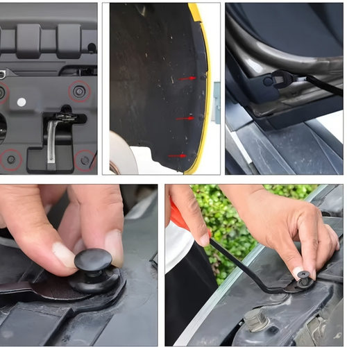M60658CarPlasticRivetFastenerSet汽车塑料铆钉紧固件套