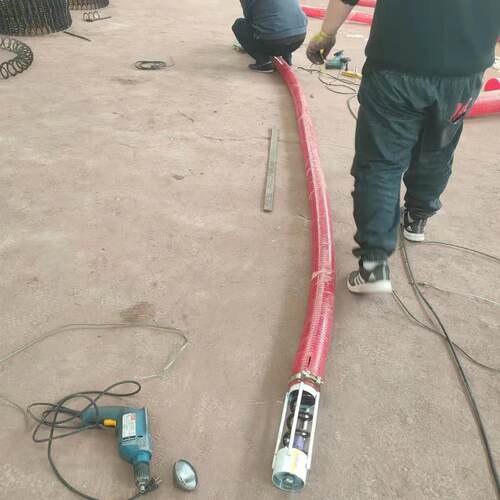 软管吸沙机粉尘颗粒自动上沙机封闭式软管抽沙机吸沙机