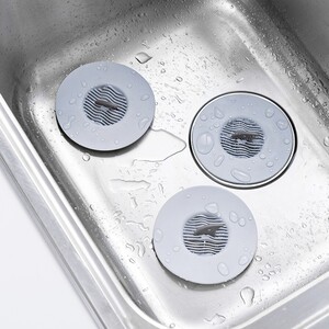 乐点水槽防堵塞地漏盖浴室头发过滤器厨房水池下水道毛发过滤网