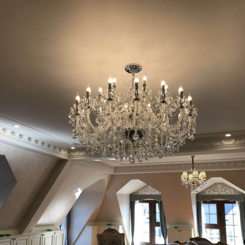 工厂直销批发水晶吊灯欧式客厅餐厅家用卧室灯别墅酒店餐厅装饰灯