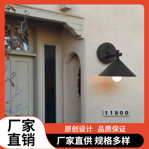 户外壁灯防水LED 门前灯别墅花园露台照明门灯外墙室外庭院大门灯