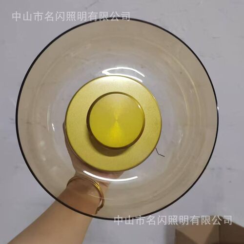 后现代简约创意客厅卧室床头灯走廊过道样品房LED玻璃蘑菇吸顶灯
