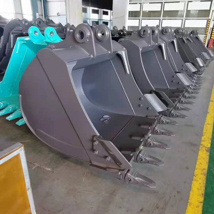 挖机斗厂家岩石斗大容量挖斗土方斗网格斗耐磨挖斗岩石斗源头货源