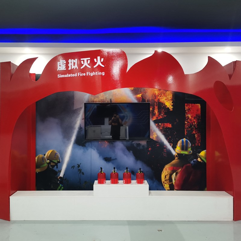 vr模拟灭火设备消防安全教育体验馆逃生演练隐患排查系统实训设备图片