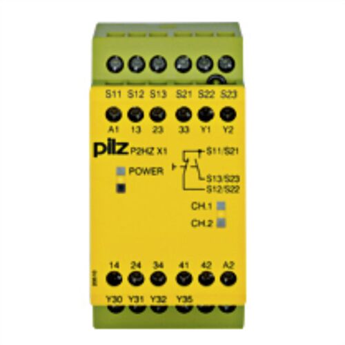 德国PILZ皮尔兹笼式接线端子Spring terminals PNOZ mml2p783540