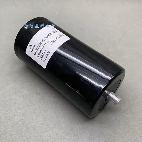 EPCOS B43586-S0688-Q3 200V6800UF 火花机线切割底部带尾柱电容