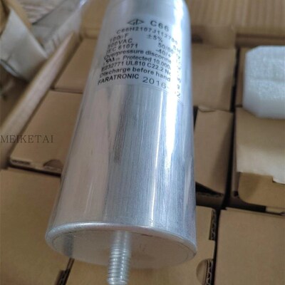 C66H2107J112700 500V  100UF  C66 法拉 高压油浸电容75X195
