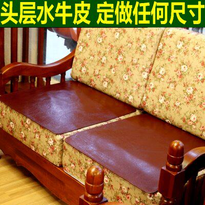 定制头层天然水牛皮沙发垫夏季牛皮凉席汽车垫儿童床垫整皮飘窗垫图片