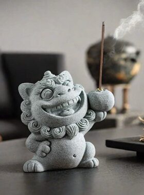 托托盘香插线香香炉如意中式装饰品《事事国潮创意底座》香