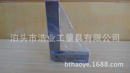 不锈钢90度平口宽座直角尺规格150x100 200x130 250x165DIN875