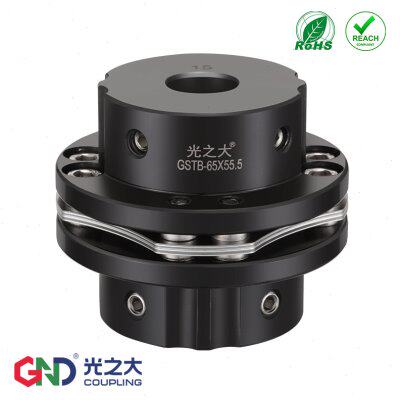 光之大45号钢8螺丝GSTB双膜片联轴器伺服电机大扭矩弹性连轴器