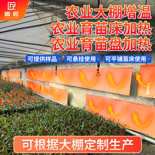 农业电热膜育苗床加热大棚冬季保温防冻害蔬菜大棚增温
