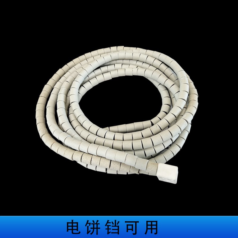 电饼铛小段陶瓷管烘箱瓷缘耐高温电炉H丝热套穿线绝筒电瓷丝保护
