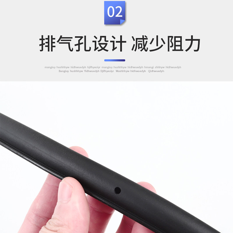 20-24款全新卫士车门隔音条密封胶条防尘降噪音卫士改装90110配件