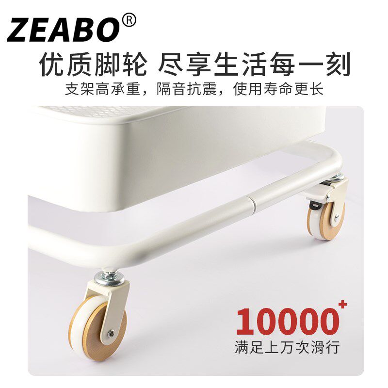 家用茶几脚轮万向轮2.5寸螺丝杆M8静音轮子置物架滚轮小推车滑轮