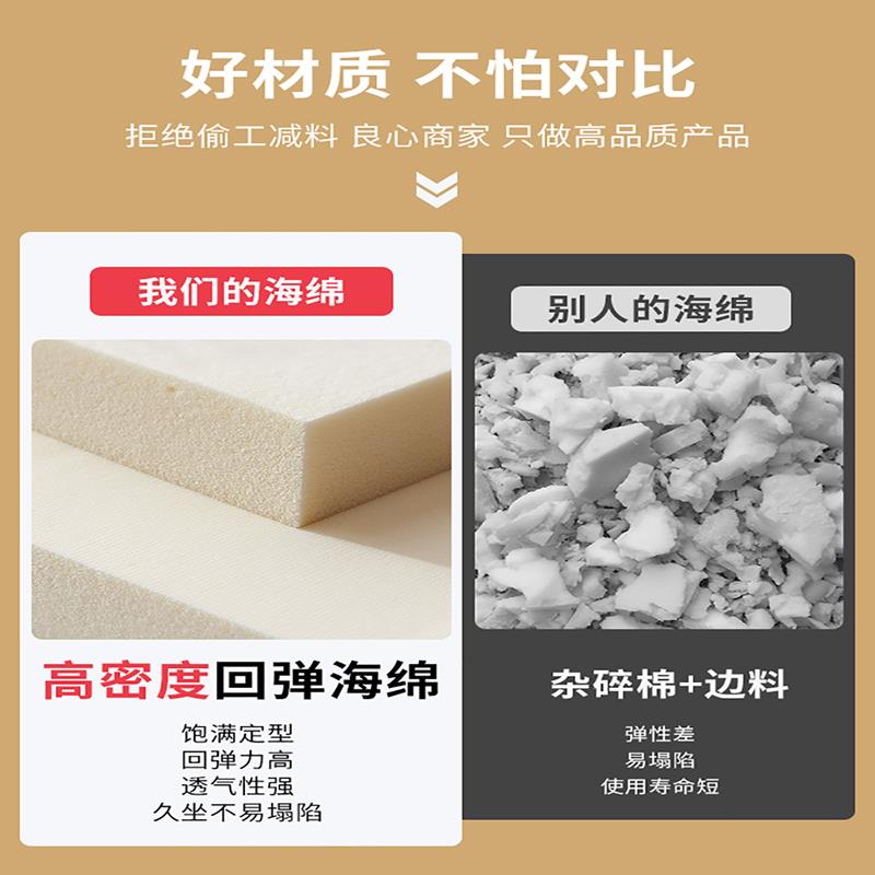 北欧风格布艺沙发椅 适用小户型简约单人休闲椅 可拆洗棉布沙发组