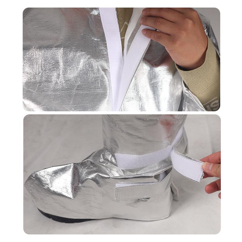 消防500度1000度重轻型防护作业耐高温防火防烫铝箔避火服隔热服