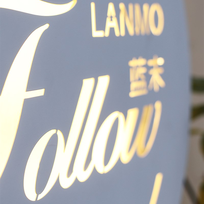 创意招牌镂空灯箱LED广告牌制作户外门头定做挂墙式展示牌发光字